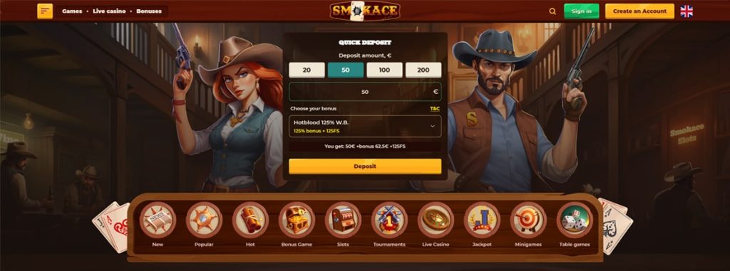 Smokeace Casino