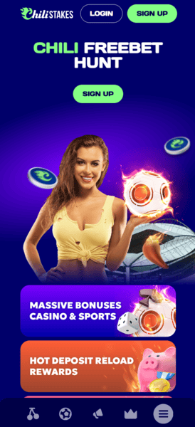 ChilliStakes Casino Mobile Experience