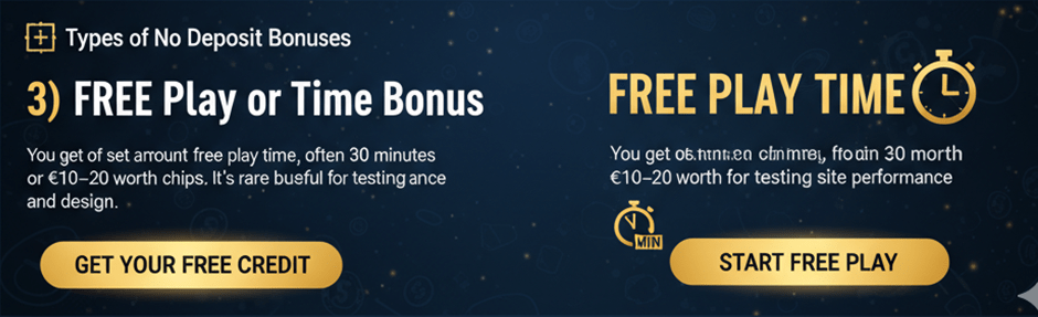 Free Play or Time Bonus