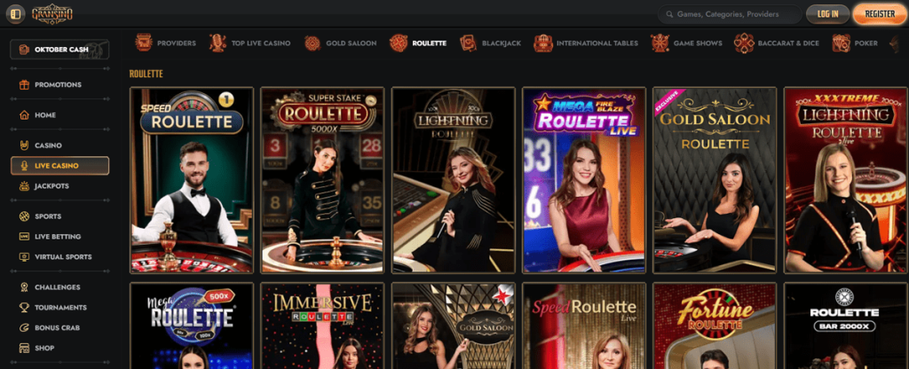 Gransino Casino – VIP Roulette & Big Promotions