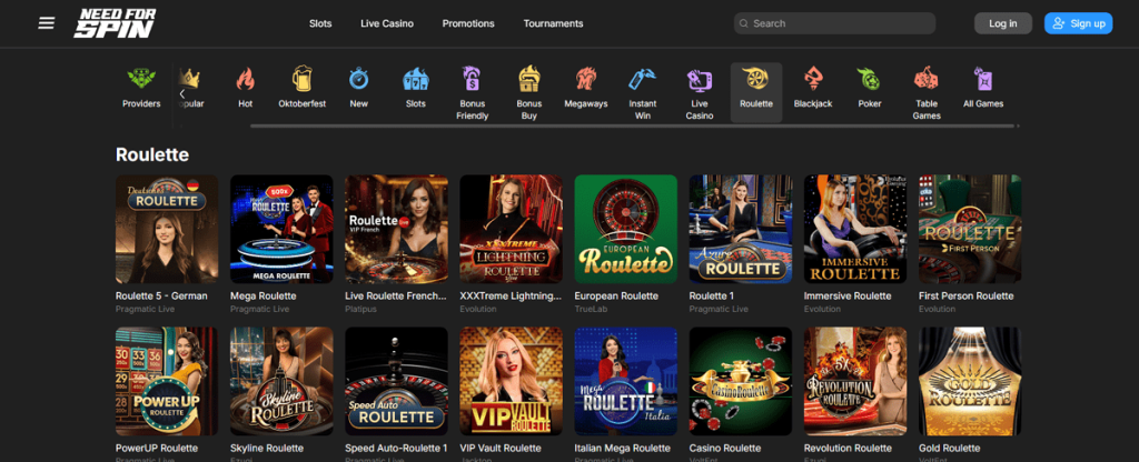 Needforspin Casino – Best Crypto Roulette Experience
